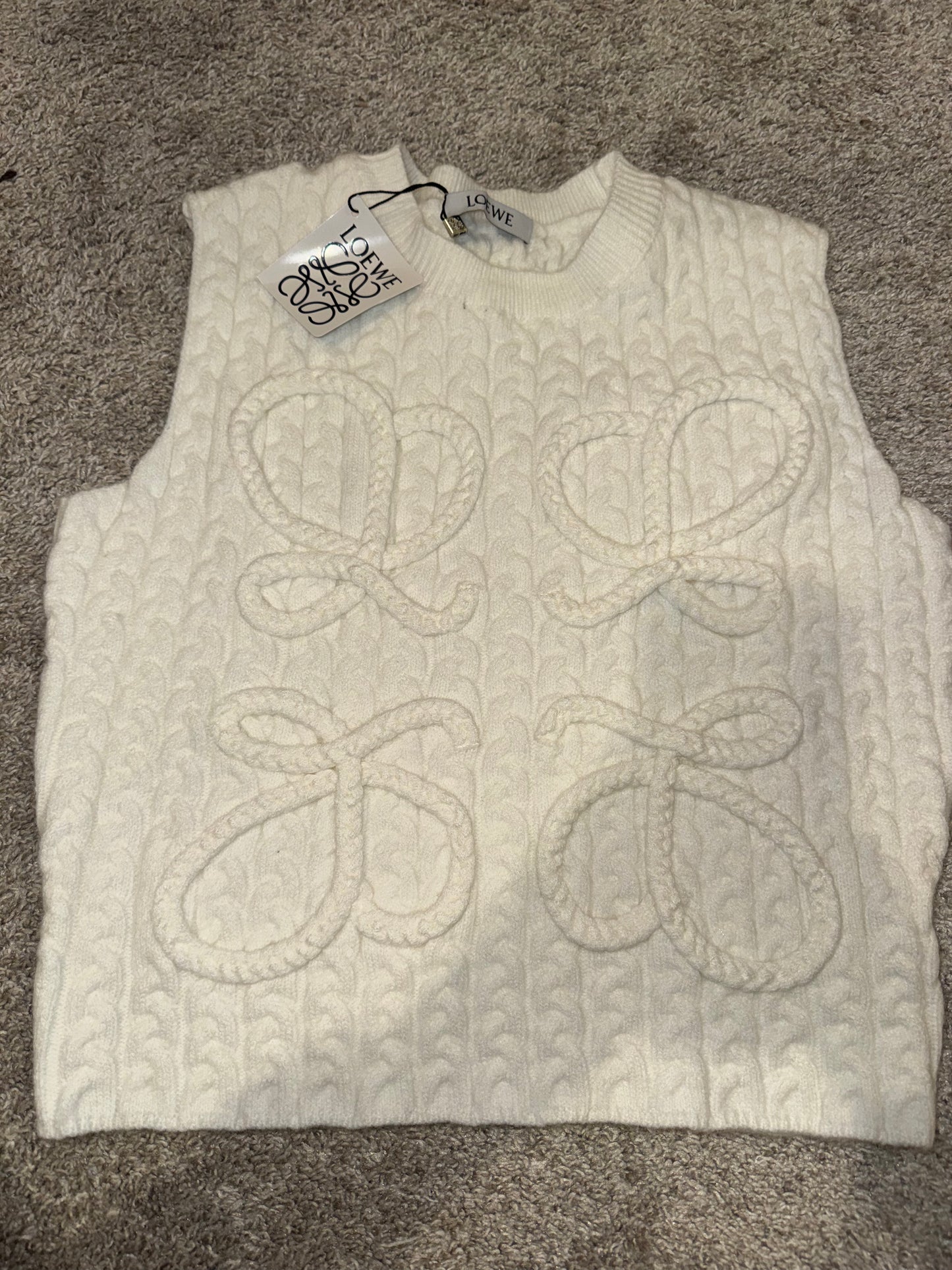 Chaleco sueter loewe nuevo talla small